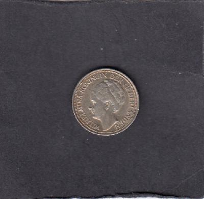 Beschrijving: 1/4 Gulden  WILHELMINA